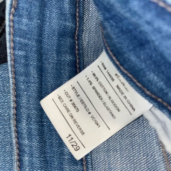 Kancan High Rise Distressed Stretchy Skinny Jeans | Junior’s Size 11 - Picture 5 of 7